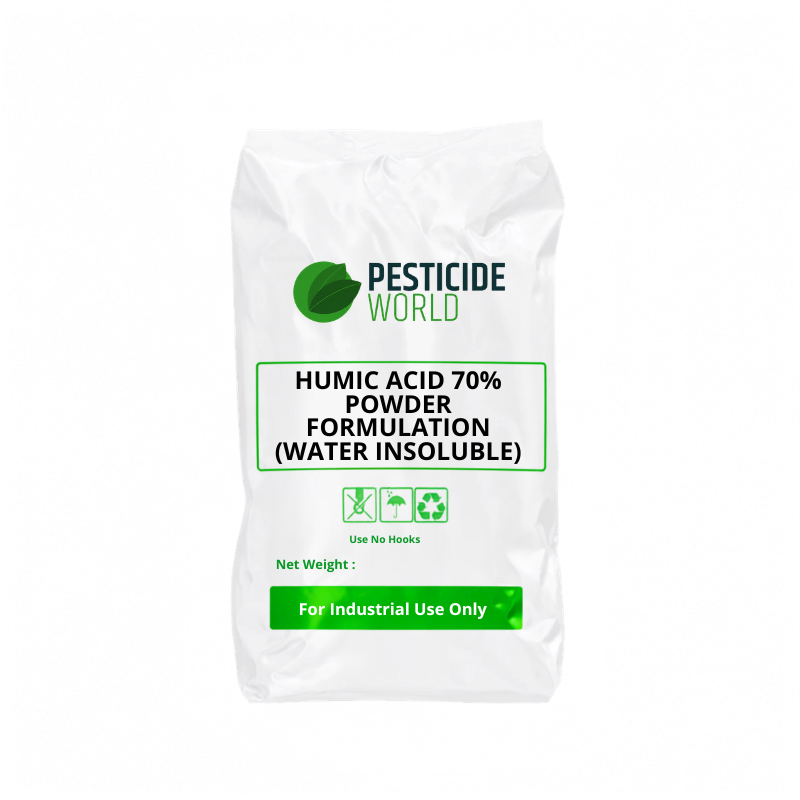 Humic Acid 70% Powder Formulation (Water Insoluble)